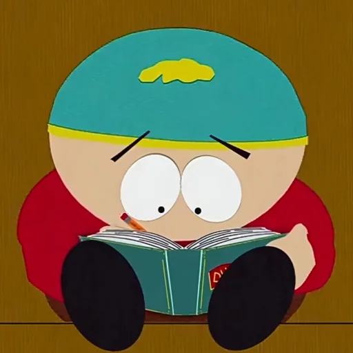 Telegram stiker «South Park :: Eric Cartman» ✍