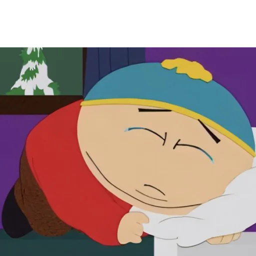 Стикер Telegram «South Park :: Eric Cartman» 😭