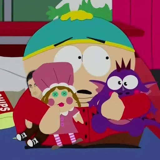 Стікер Telegram «South Park :: Eric Cartman» 😧