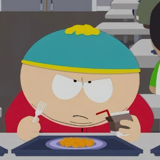 Стікер Telegram «South Park :: Eric Cartman» 😡