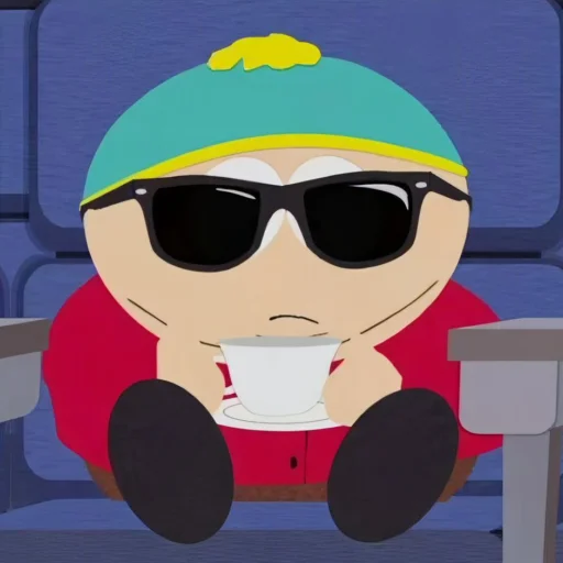 Стикер South Park :: Eric Cartman 😎