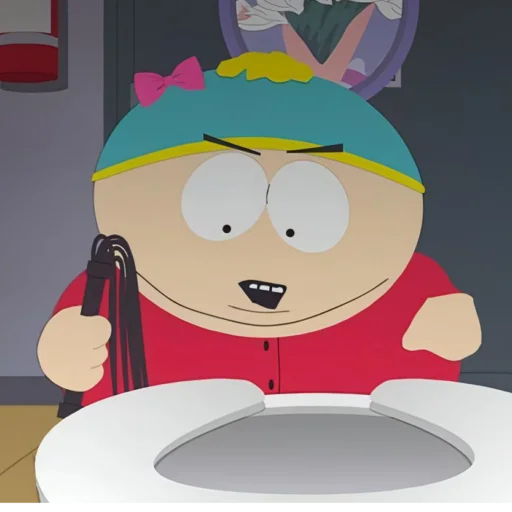 Стікер Telegram «South Park :: Eric Cartman» 😼
