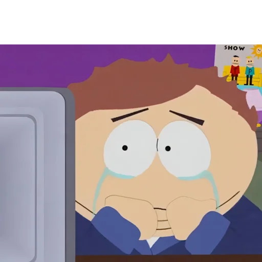 Telegram stiker «South Park :: Eric Cartman» 😭