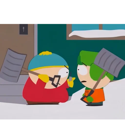 Стикер Telegram «South Park :: Eric Cartman» 😡