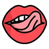 Эмодзи Telegram «Erotic Icons» 🖤
