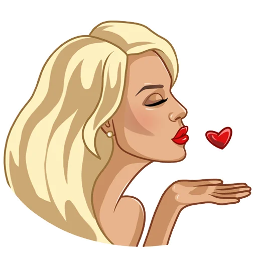 Telegram Sticker «Erotic Kate» 😘