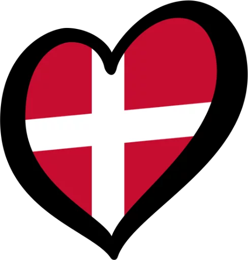 Telegram stiker «Eurovision Flags» 🇩🇰