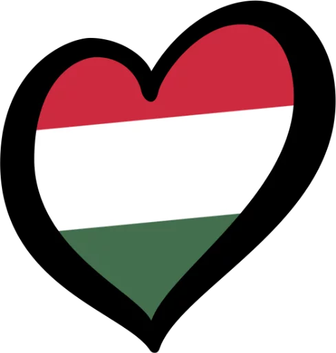 Telegram stiker «Eurovision Flags» 🇭🇺