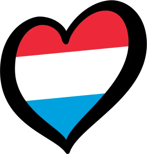 Telegram Sticker «Eurovision Flags» 🇱🇺