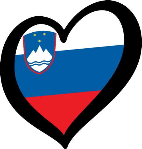Telegram Sticker «Eurovision Flags» 🇸🇮
