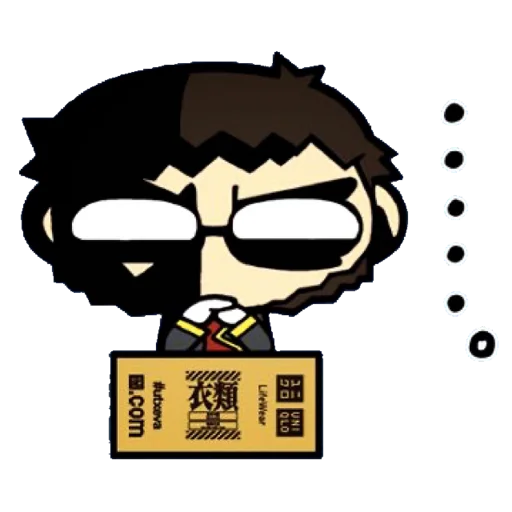 Evangelion School +Chibi sticker 🔹