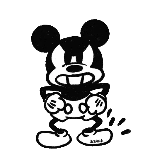 Стікер 1928 Mickey 😀