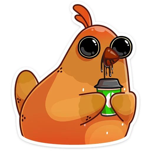 Telegram Sticker «Пасхальная Клунька» ☕️