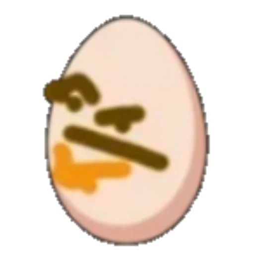 Эмодзи яйца 🫤