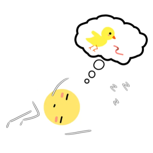 Eggs emoji 😴