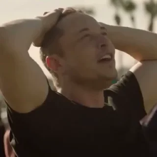The great Elon Musk emotes 2 emoji 😄