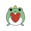 Емодзі телеграм жабка