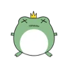 Емодзі телеграм жабка