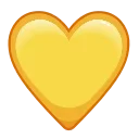 Эмодзи Love Emoji ❤ 💛