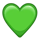 Стикер Love Emoji ❤  💚