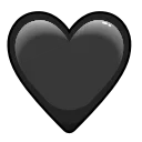 Емодзі Love Emoji ❤ 🖤