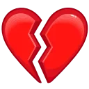 Эмодзи Love Emoji ❤ 💔