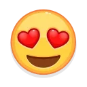 Эмодзи Love Emoji ❤  😍