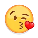 Эмодзи Love Emoji ❤ 😘