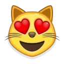 Эмодзи Love Emoji ❤  😻