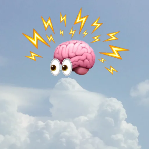 Эмодзи emoji in the sky  👀
