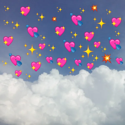 Эмодзи emoji in the sky  ✨