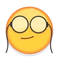 Эмодзи Creepy Emoji #2 🧐