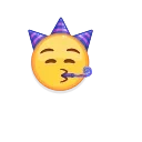 Стикер Creepy Emoji #2  🥳