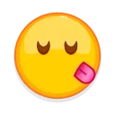 Стикер Creepy Emoji #2  😋