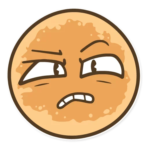 Pancakes emoji 😠