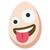 Egg emoji 🤪