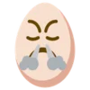 Egg emoji 😤