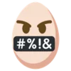 Egg emoji 🤬