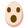 Egg emoji 😮