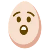 Egg emoji 😲