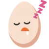Egg emoji 😴
