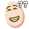 Egg emoji ❓