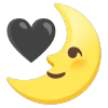 Telegram emoji «black» 🌛