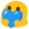 blue emoji 😀