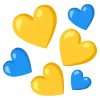 blue  emoji 💛