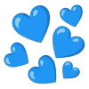blue  emoji 💙
