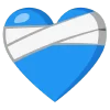 blue emoji ❤️‍🩹