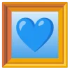 blue  emoji 🖼