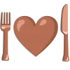 brown emoji 🍽