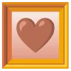 brown  emoji 🖼